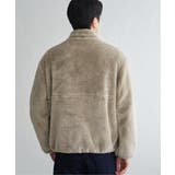 【2WAY】リバーシブルナイロンフリースブルゾン | ikka  | 詳細画像30 