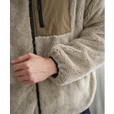 【2WAY】リバーシブルナイロンフリースブルゾン | ikka  | 詳細画像33 