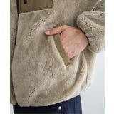 【2WAY】リバーシブルナイロンフリースブルゾン | ikka  | 詳細画像34 