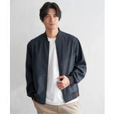 イージーケアリネンライクブルゾン【親子コーデ】 | ikka | 詳細画像8