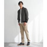 イージーケアリネンライクブルゾン【親子コーデ】 | ikka | 詳細画像3