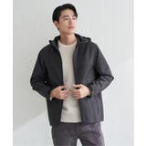 撥水メランジ ジップマウンテンパーカー【親子コーデ】 | ikka  | 詳細画像20 