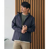 撥水メランジ ジップマウンテンパーカー【親子コーデ】 | ikka  | 詳細画像1 