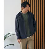 撥水メランジ ジップマウンテンパーカー【親子コーデ】 | ikka  | 詳細画像2 