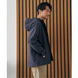 撥水メランジ ジップマウンテンパーカー【親子コーデ】 | ikka  | 詳細画像3 