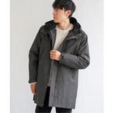 チャコール | 【撥水】sorona(R) 3WAYロングコート | ikka 