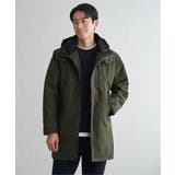 オリーブ | sorona(R) 3WAYロングコート | ikka