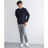 GOKU楽ニット鹿の子クルーネック | ikka | 詳細画像6