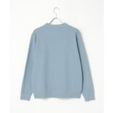 GOKU楽ニット鹿の子クルーネック | ikka | 詳細画像14