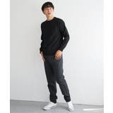 GOKU楽ニット鹿の子クルーネック | ikka | 詳細画像5