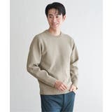 GOKU楽ニット鹿の子クルー | ikka  | 詳細画像11 