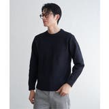 GOKU楽ニット鹿の子クルー | ikka  | 詳細画像2 