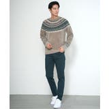 モール求心柄ニット | ikka  | 詳細画像13 