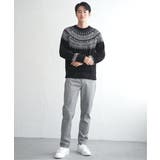 モール求心柄ニット | ikka  | 詳細画像16 