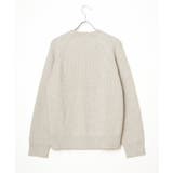 【洗濯機で洗える】ウォッシャブル畦クルーネックニット | ikka  | 詳細画像21 