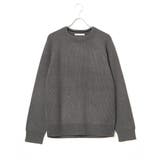 【洗濯機で洗える】ウォッシャブル畦クルーネックニット | ikka  | 詳細画像28 