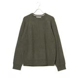 【洗濯機で洗える】ウォッシャブル畦クルーネックニット | ikka  | 詳細画像30 