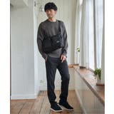 【洗濯機で洗える】ウォッシャブル畦クルーネックニット | ikka  | 詳細画像4 