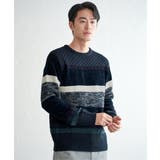 モールミックスボーダーニット | ikka  | 詳細画像17 