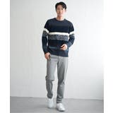 モールミックスボーダーニット | ikka  | 詳細画像19 