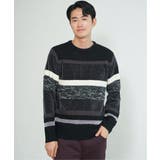 モールミックスボーダーニット | ikka  | 詳細画像22 