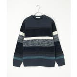 モールミックスボーダーニット | ikka  | 詳細画像23 