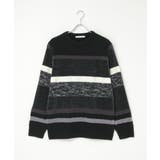 モールミックスボーダーニット | ikka  | 詳細画像33 