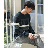 モールミックスボーダーニット | ikka  | 詳細画像1 