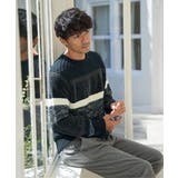 モールミックスボーダーニット | ikka  | 詳細画像3 