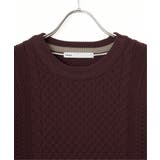 GOKU楽ニットアランケーブル | ikka | 詳細画像30