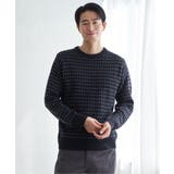 カラーバーズアイニット | ikka  | 詳細画像15 