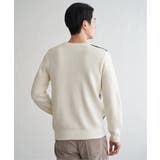 ブロックスクルーネックニット | ikka | 詳細画像14