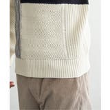 ブロックスクルーネックニット | ikka | 詳細画像18