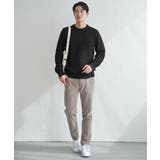 【洗濯機で洗える】ジャカードチェックニット | ikka | 詳細画像7