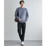 【洗濯機で洗える】ジャカードチェックニット | ikka | 詳細画像10