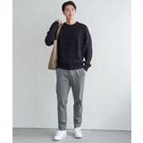 【洗濯機で洗える】ジャカードチェックニット | ikka | 詳細画像12