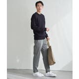 【洗濯機で洗える】ジャカードチェックニット | ikka | 詳細画像13