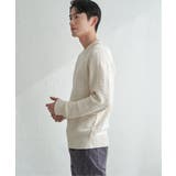 【洗濯機で洗える】ジャカードチェックニット | ikka | 詳細画像14