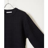 【洗濯機で洗える】ジャカードチェックニット | ikka | 詳細画像19