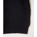 【洗濯機で洗える】ジャカードチェックニット | ikka | 詳細画像21