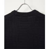 【洗濯機で洗える】ジャカードチェックニット | ikka | 詳細画像23