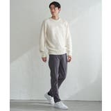 【洗濯機で洗える】ジャカードチェックニット | ikka | 詳細画像4