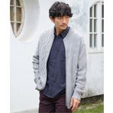 ジャカードドライバーズニット | ikka | 詳細画像1