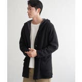 裏ボアニットフーディガン | ikka  | 詳細画像1 