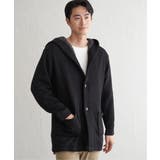 裏ボアニットフーディガン | ikka  | 詳細画像2 