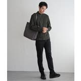 スタンドジップニットブルゾン | ikka  | 詳細画像4 