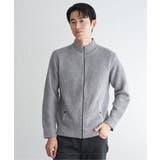 スタンドジップニットブルゾン | ikka  | 詳細画像5 