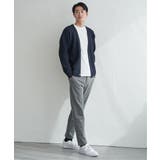 【洗濯機で洗える】GOKU楽ニットカーデインナーセット【2点セット】 | ikka  | 詳細画像21 