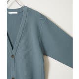 【洗濯機で洗える】GOKU楽ニットカーデインナーセット【2点セット】 | ikka  | 詳細画像28 