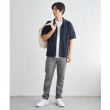 【洗濯機で洗える／2点セット】GOKU楽ニットシャツインナーセット | ikka  | 詳細画像7 